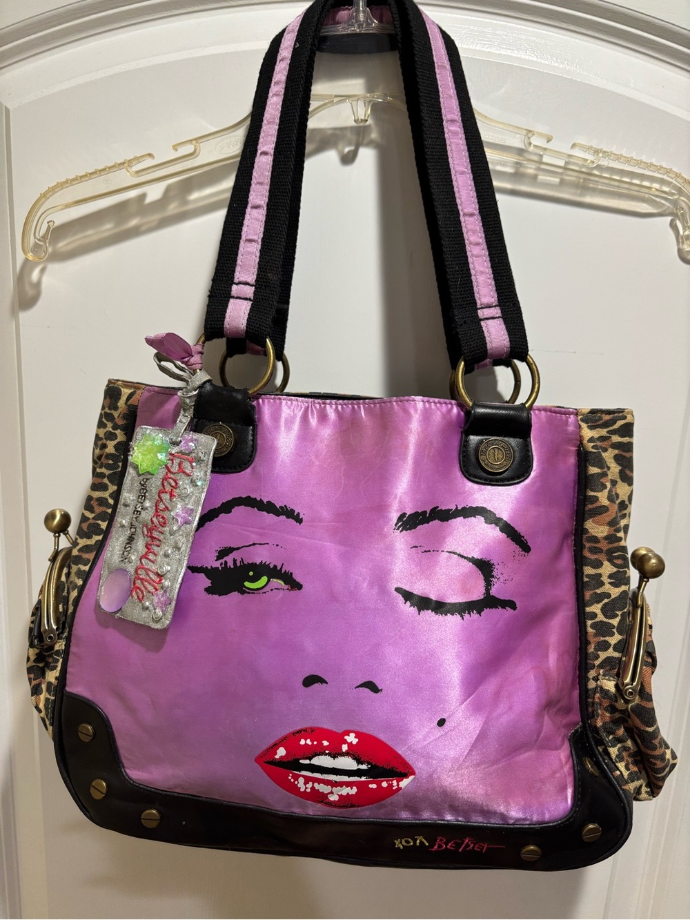 Betsey Johnson Y2K  Betseyville Marilyn Monroe Wink Bag